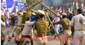 Rahul Gandhi clash after during the yatra