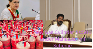 Mahalakshmi Scheme Gas Cylinder Rs 500