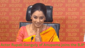 Anupama joins the BJP